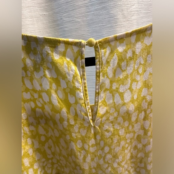 Yellow Printed MIDI Dress - Picture 3 of 6